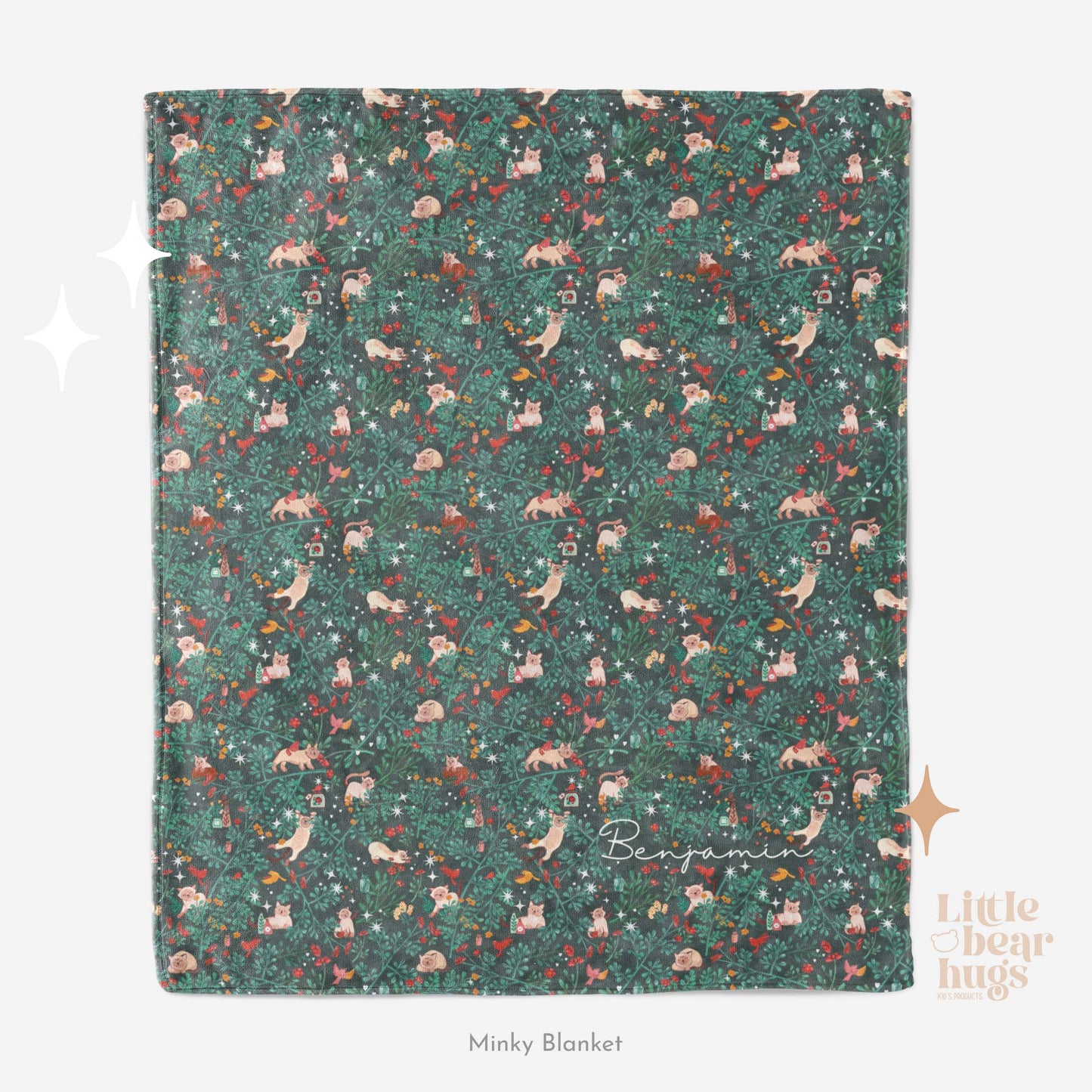 Cats Personalized Blanket