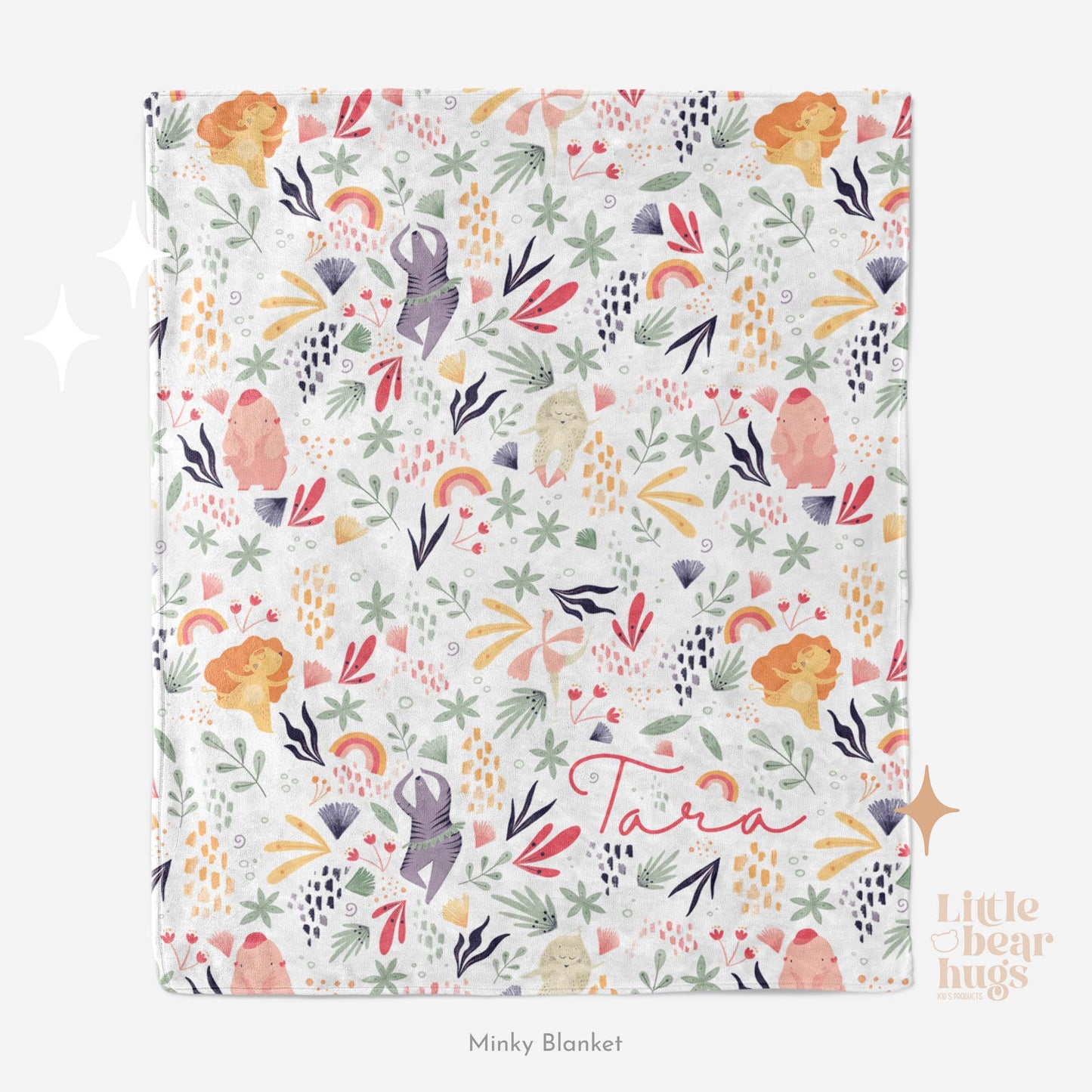 Jungle Moves Personalized Blanket