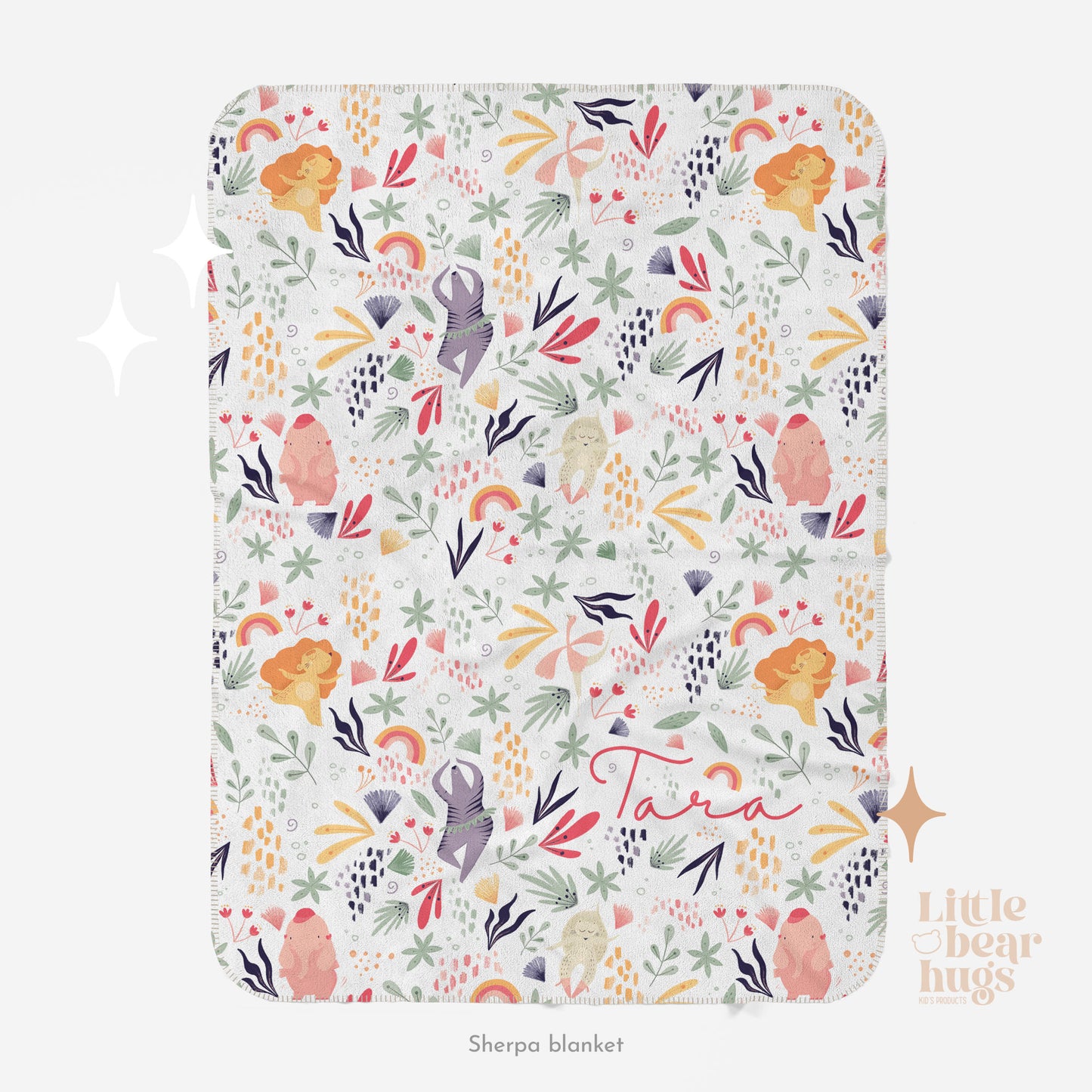 Jungle Moves Personalized Blanket