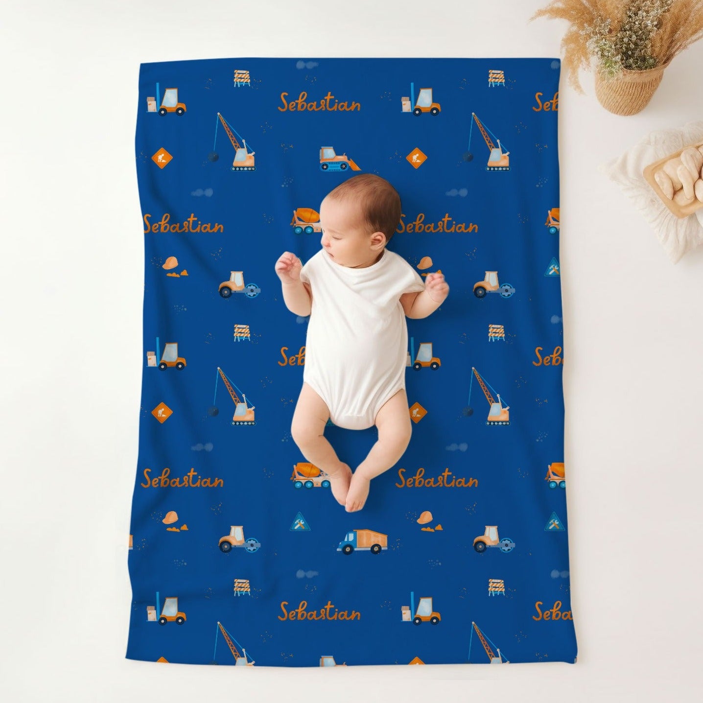 Construction Personalized Blanket