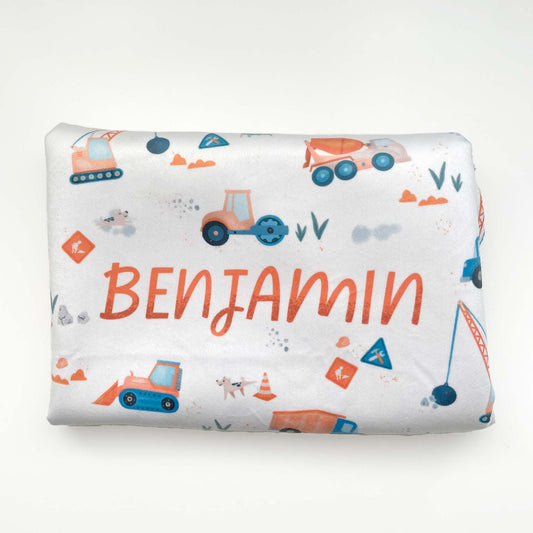 All About Trucks Personalized Blanket