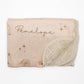 Mama bear & Cubs Personalized Blanket